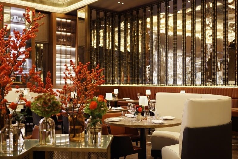 the grill at the dorchester london interior dining