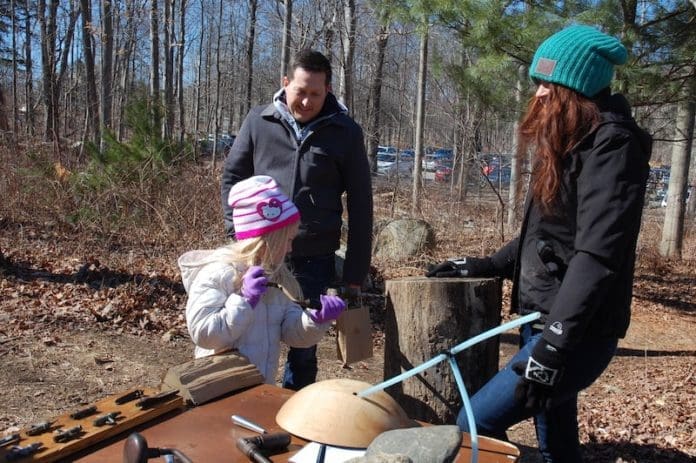 maple sugar trees festival connecticut stamford parents with child