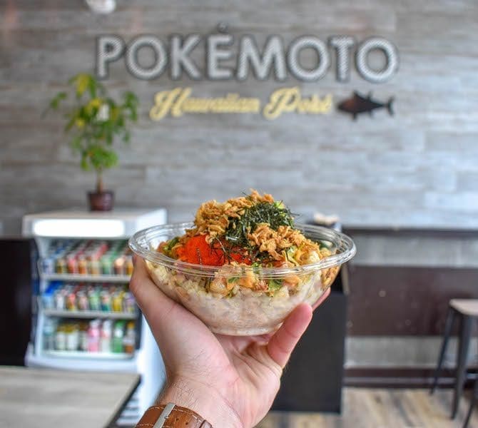 pokemoto connecticut poke bowl delivery takeout