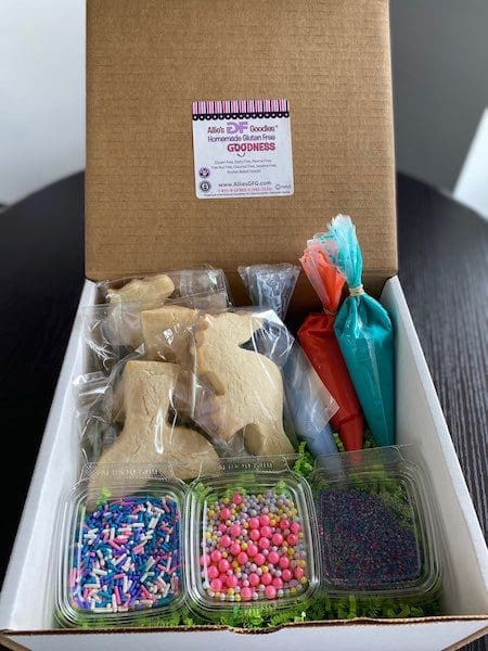 allie's gf goodies bakery cookie making kit gluten free