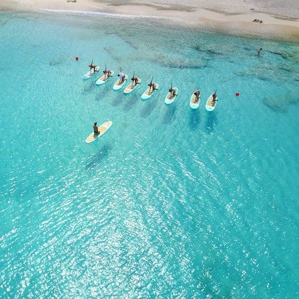 curacao sup yoga Dushi sup caribbean