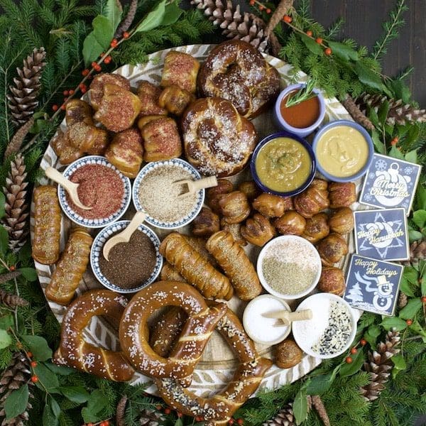 eastern standard provisions gourmet pretzels holiday platter