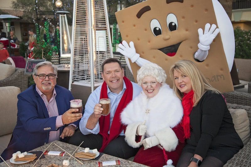 Fairmont Scottsdale Princess Christmas at the princess hot chocolate mrs. claus