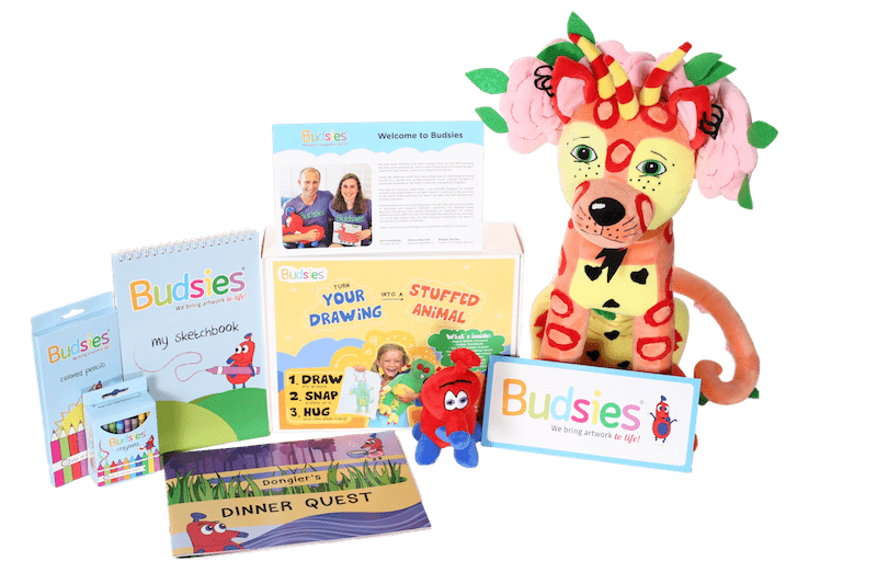 buddies gift box with plush toy steam activity