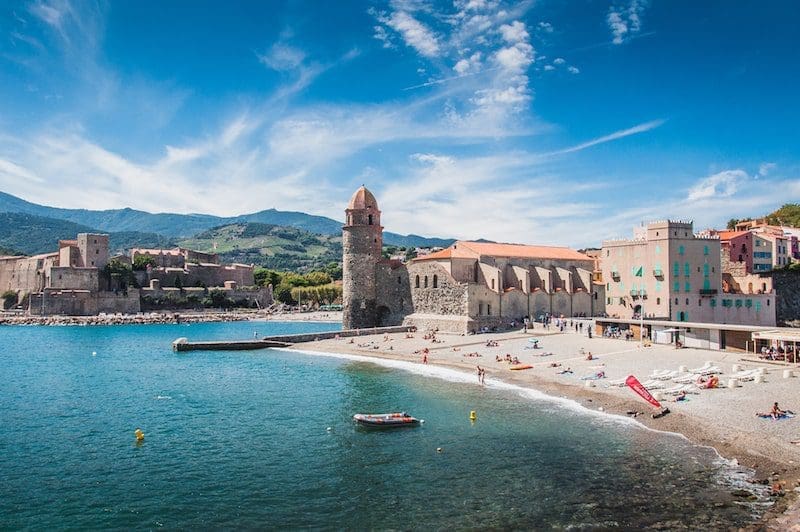 Church of Our Lady of the Angels in Collioure france