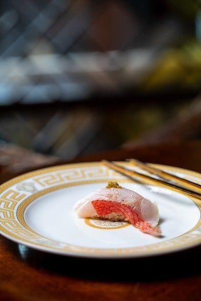 versace mansion sushi omakase tasting