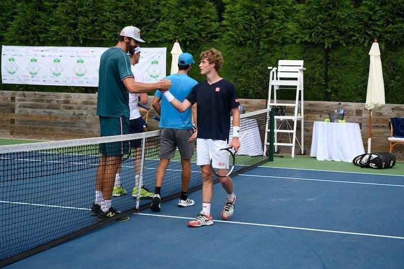 tennis players hamptons summer classic game new york