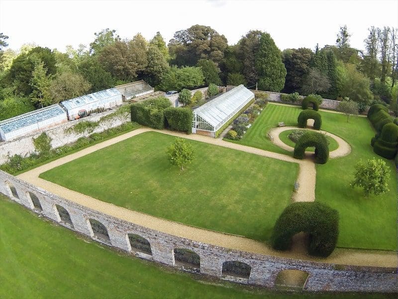 highclere castle garden greenhouse