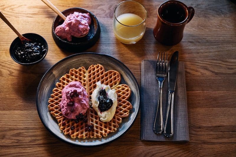 breakfast in norway journey explore waffles rustic