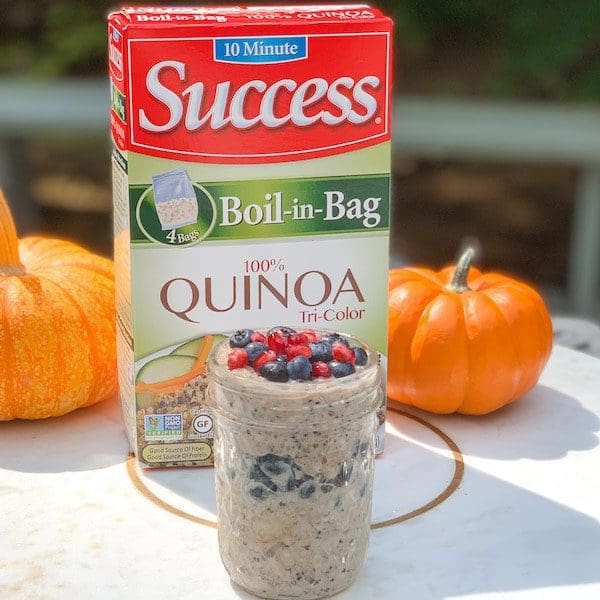 success rice quinoa overnight oats recipe