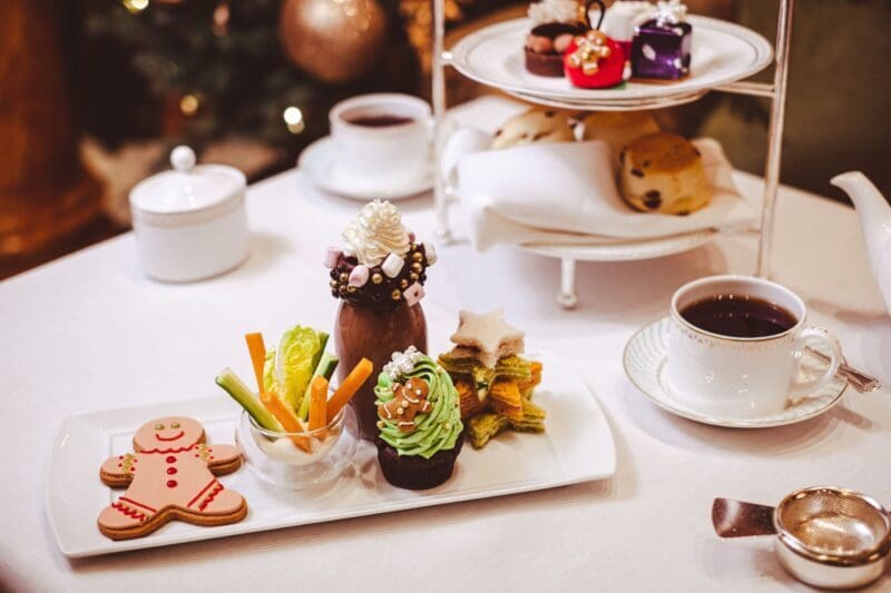 children's festive tea at the dorchester