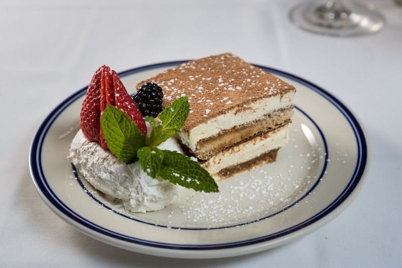 Tiramisu at tuscany steakhouse nyc