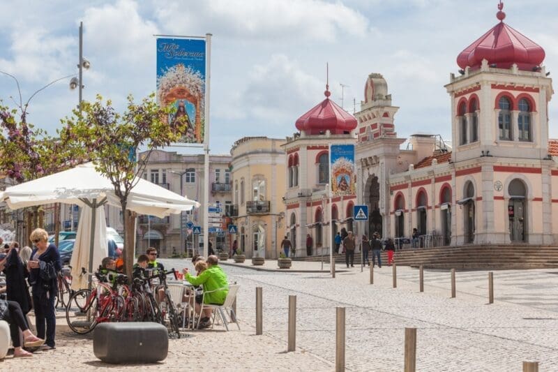 Loulé Market sunshine Portugal