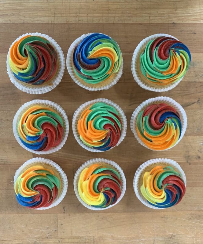 amy's bread pride cupcakes