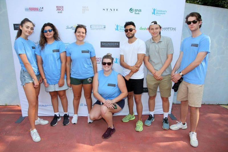 volunteers at CMEE Hamptons family fair