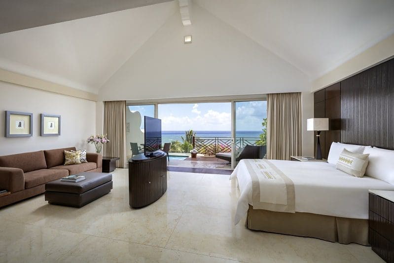 Grand Velas one bedroom suite Mexico