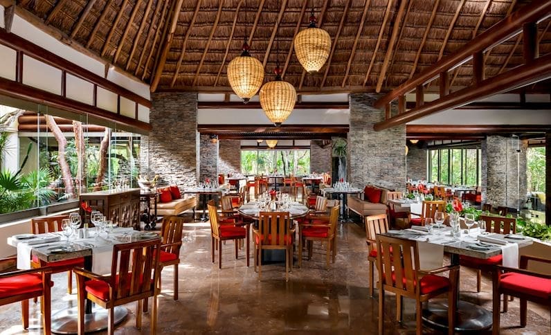 Chaka restaurant at Grand Velas