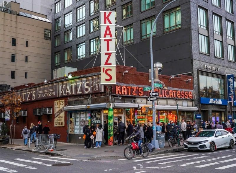 Katz's Delicatessen lower east side nyc