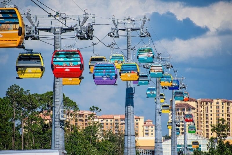 Disney Skyliner Cable Car system