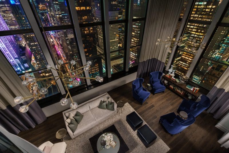 Penthouse Aerial Lotte New York Palace