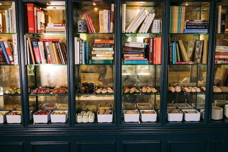 kilkea castle bookcase buffet