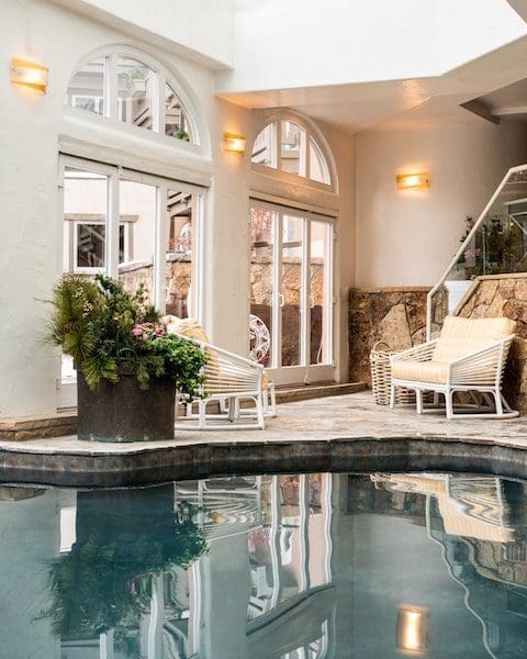 sonnenalp vail indoor spa pool colorado