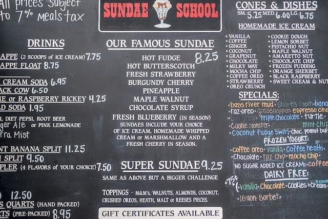 Sundae School Ice Cream