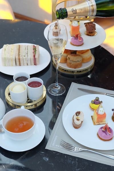 the connaught jean-gorges afternoon tea