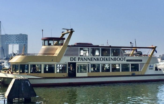 The Pannenkoekenboot gives you a scenic cruise as you enjoy fine Dutch pancakes.