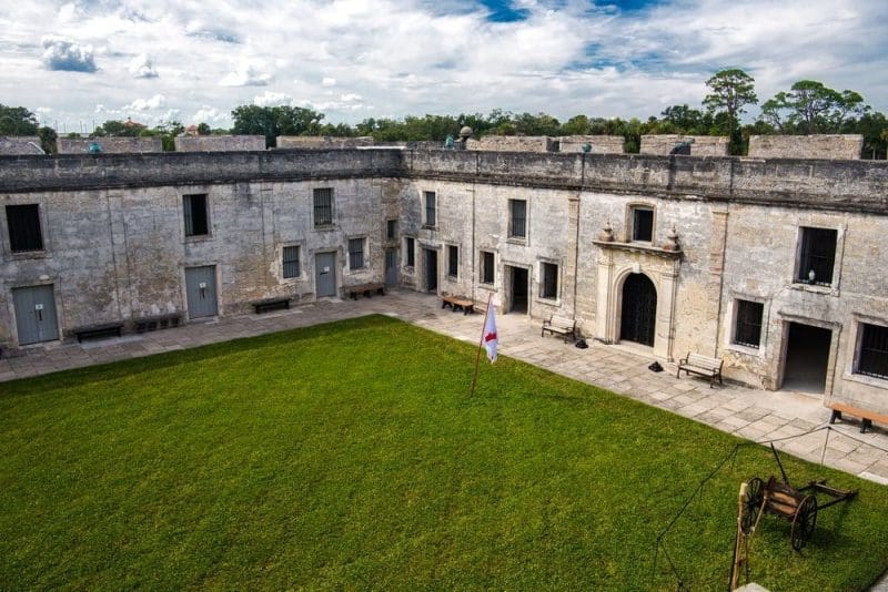 Castillo de San Marcos in St. Augustine, Florida