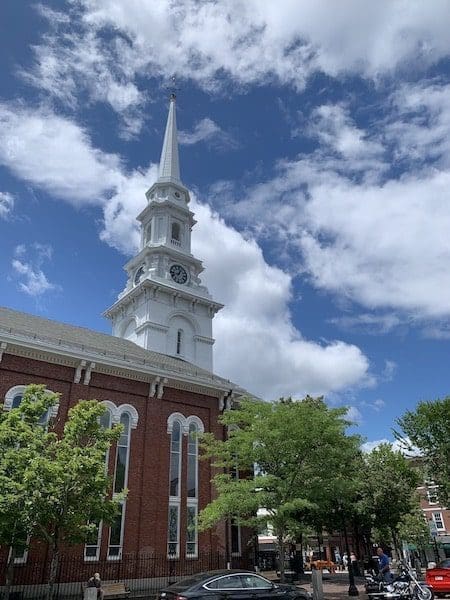 portsmouth new hampshire church