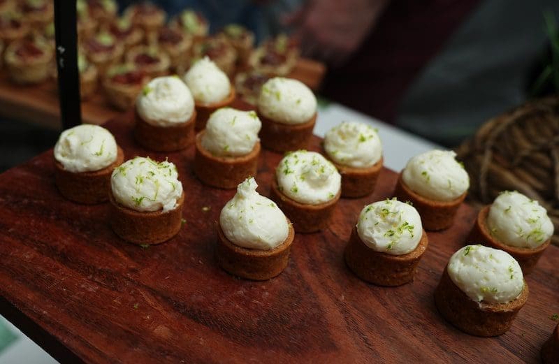 mini key lime pie dessert