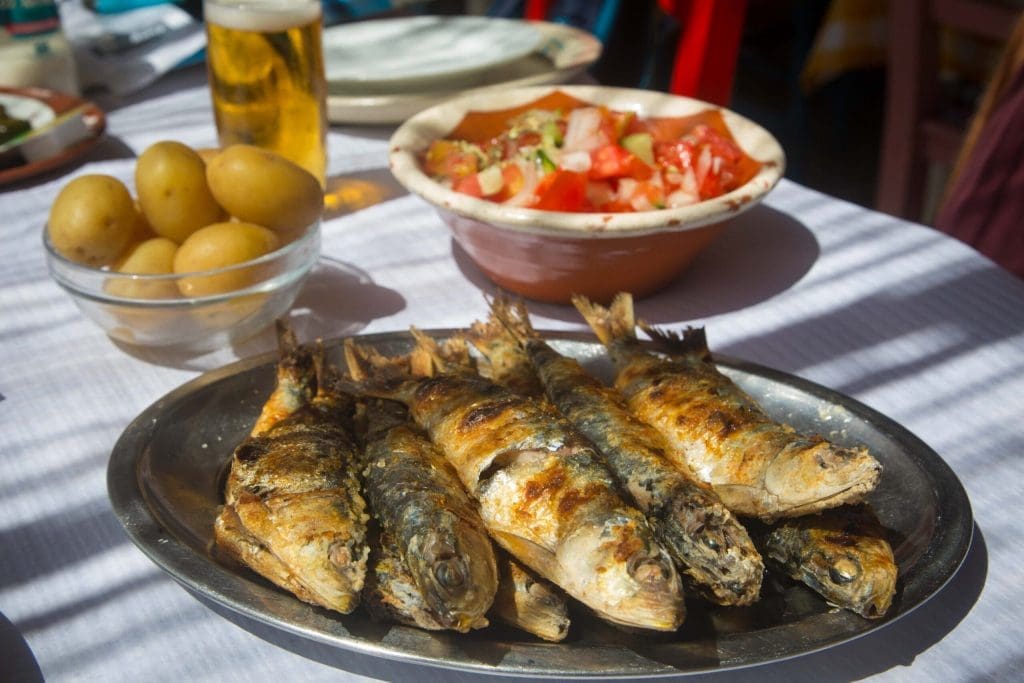 Grilled Whole Fish on plate