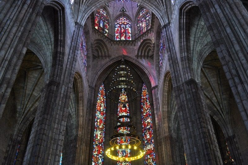 Guadalajara Church interior Mexico