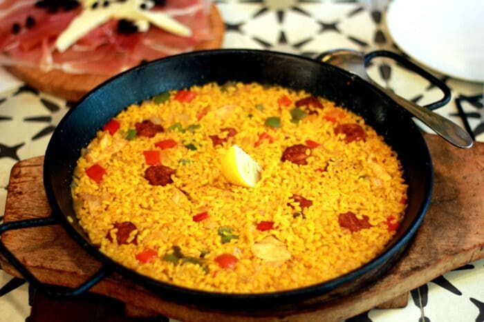 vegan Paella Valencia Spain