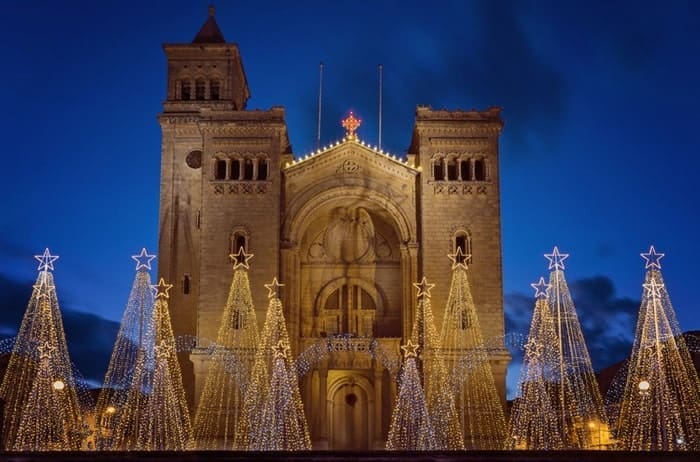 Parish Church of St Peter's Chains in Birzebbuga, Malta