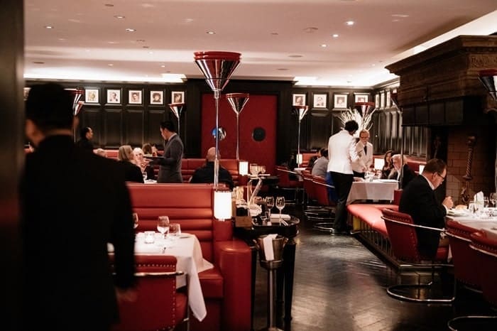 The Lambs Club interior