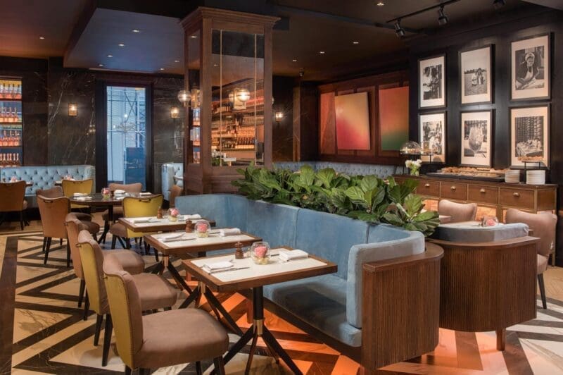 Serafina dining room Madison Avenue