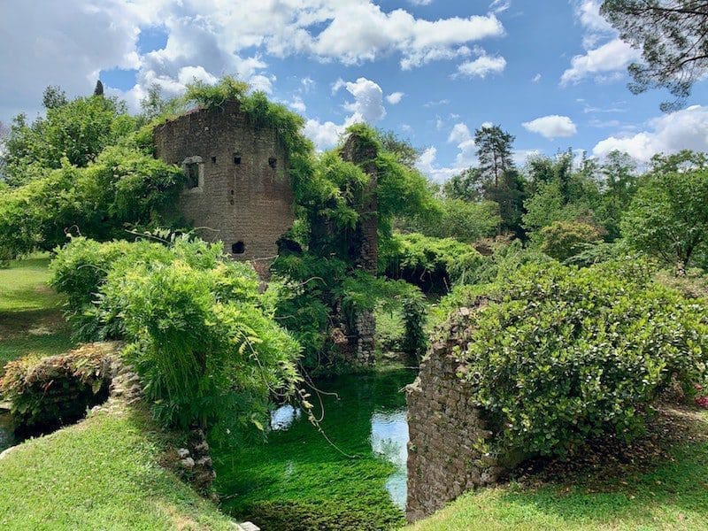 garden of ninfa italy family visit