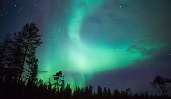 Northern Light In Finland