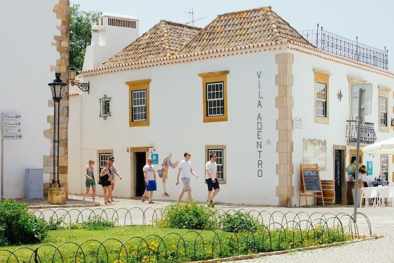 Faro Portugal sunny day