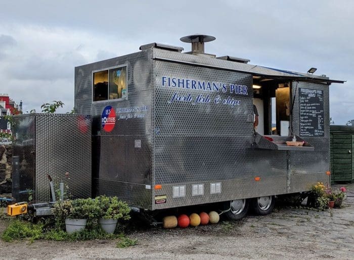 Fisherman's Pier chip van