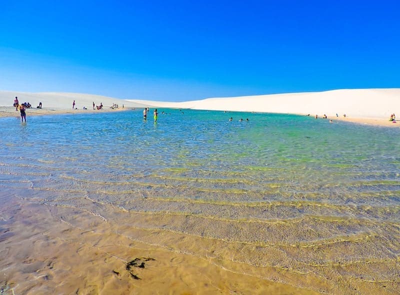 Wonderful view of Lencois Maranhenses National Park