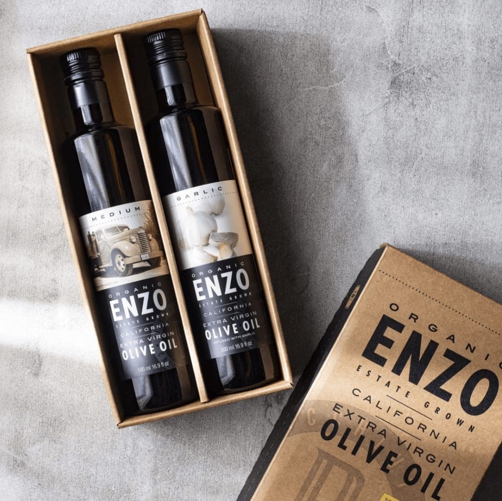 ENZO's Table olive oil gift box holiday