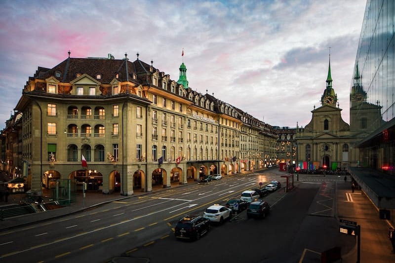 Hotel Schweizerhof Bern & Spa_Exterior_Evening