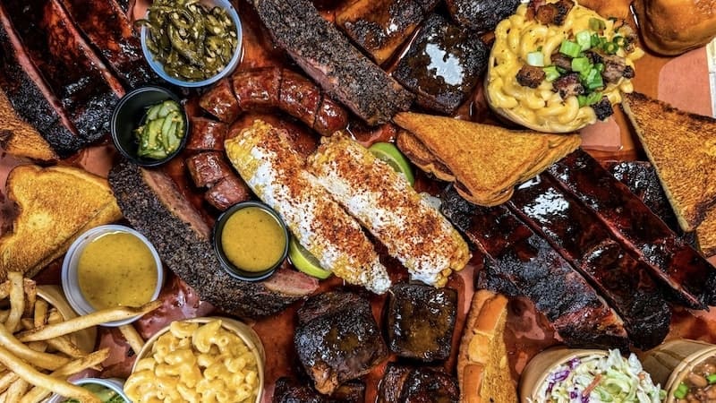 BBQ platter
