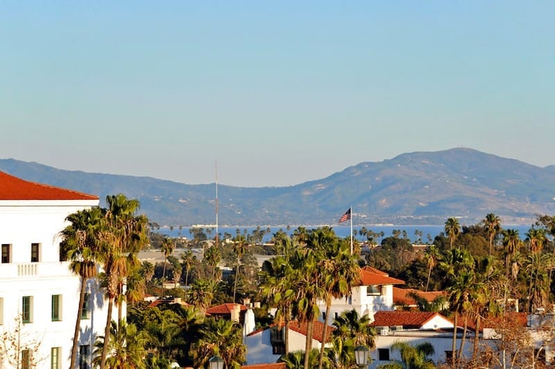 City view of Santa Barbara